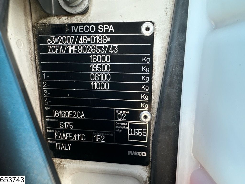 Iveco 160E21 EURO 6, Dhollandia