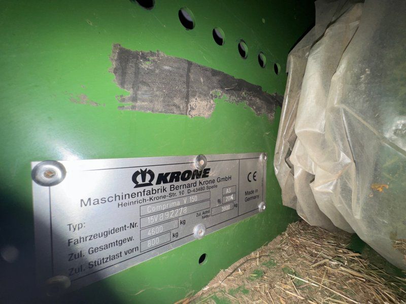 Krone Comprima V 150 XC