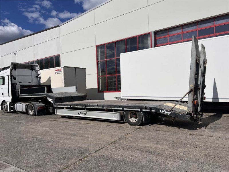 Fliegl SES210 1 Achs Satteltieflader
