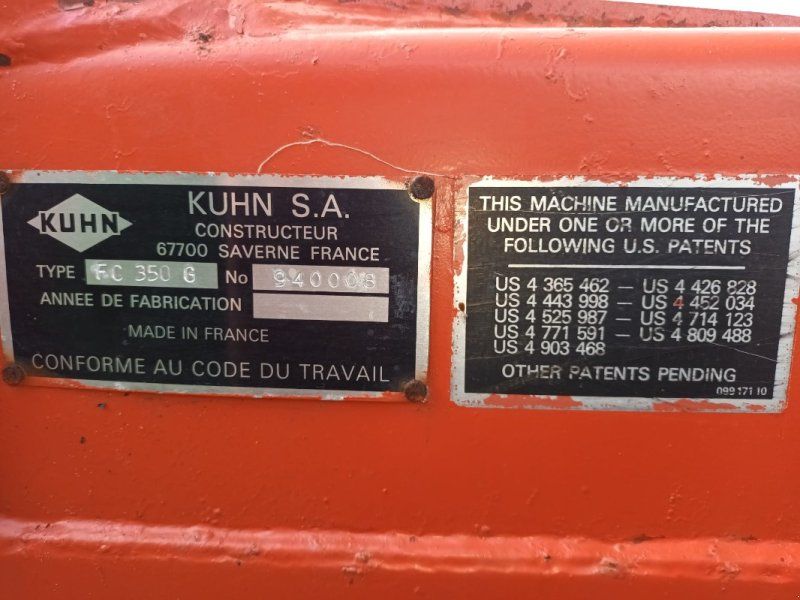 Kuhn FC 350 G