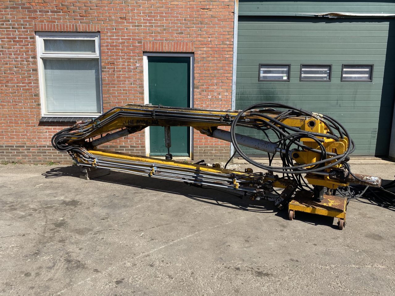 Bos maaizuigarm compleet met klepelmaaier en zuiger