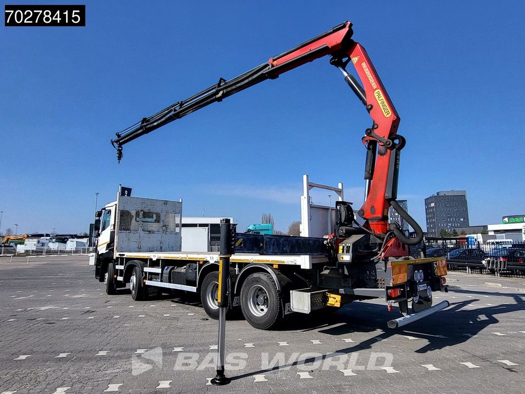 Renault C 430 8X4 Palfinger 22002 EH kran Crane Big-Axle steel suspension Euro 6