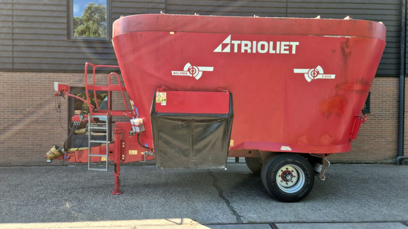 Trioliet Solomix ZK 2-2000 / 2400 met opzetrand