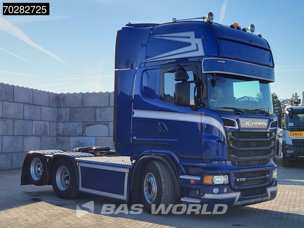 Scania R R730 6X2 Open Exhaust! Retarder Full-Air Hydraulik Liftachse Euro 5