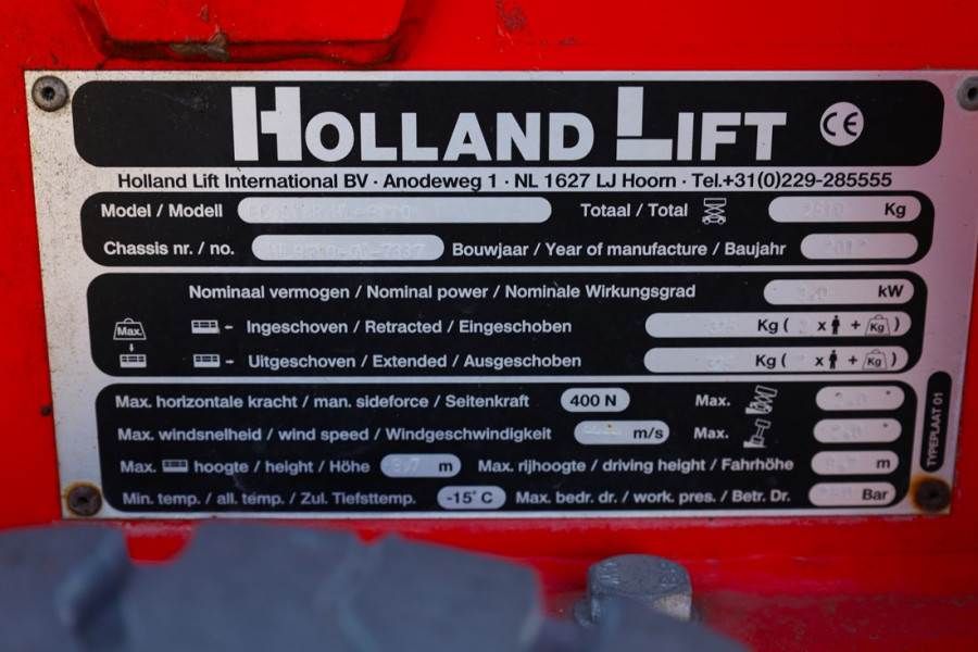 Holland Lift Ecostar HL-9710 Electric, 12m Working Height, 325k