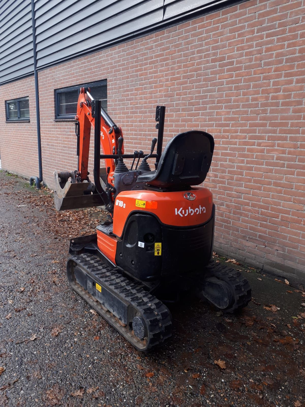 Kubota minikraan U10-3