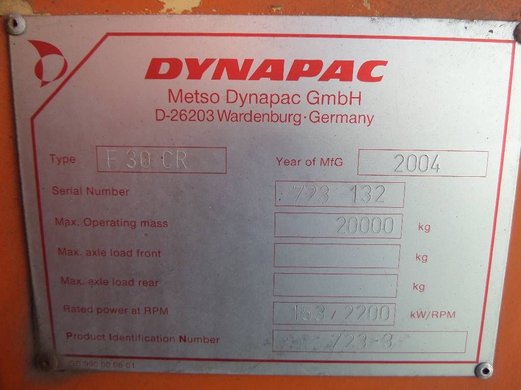 Dynapac F 30 CR