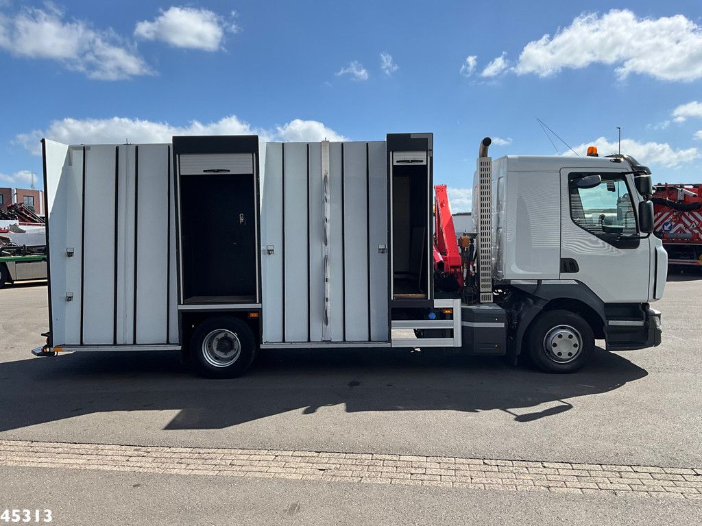 Renault D 220 Euro 6 Fassi 2,3 Tonmeter laadkraan Just 153.536 km!