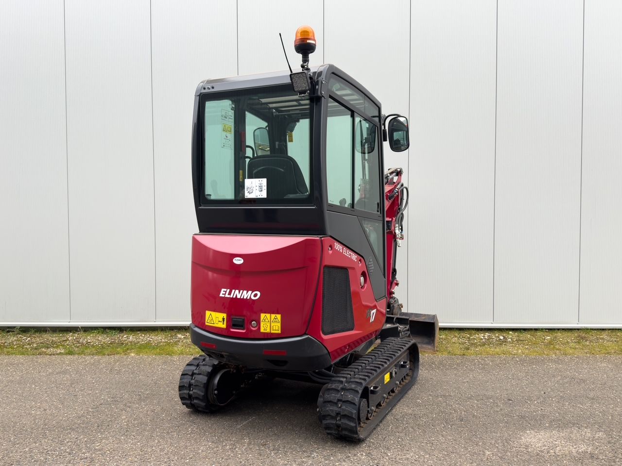 Elinmo ED17 | Elektrische minigraver, verwisselbare accutechniek