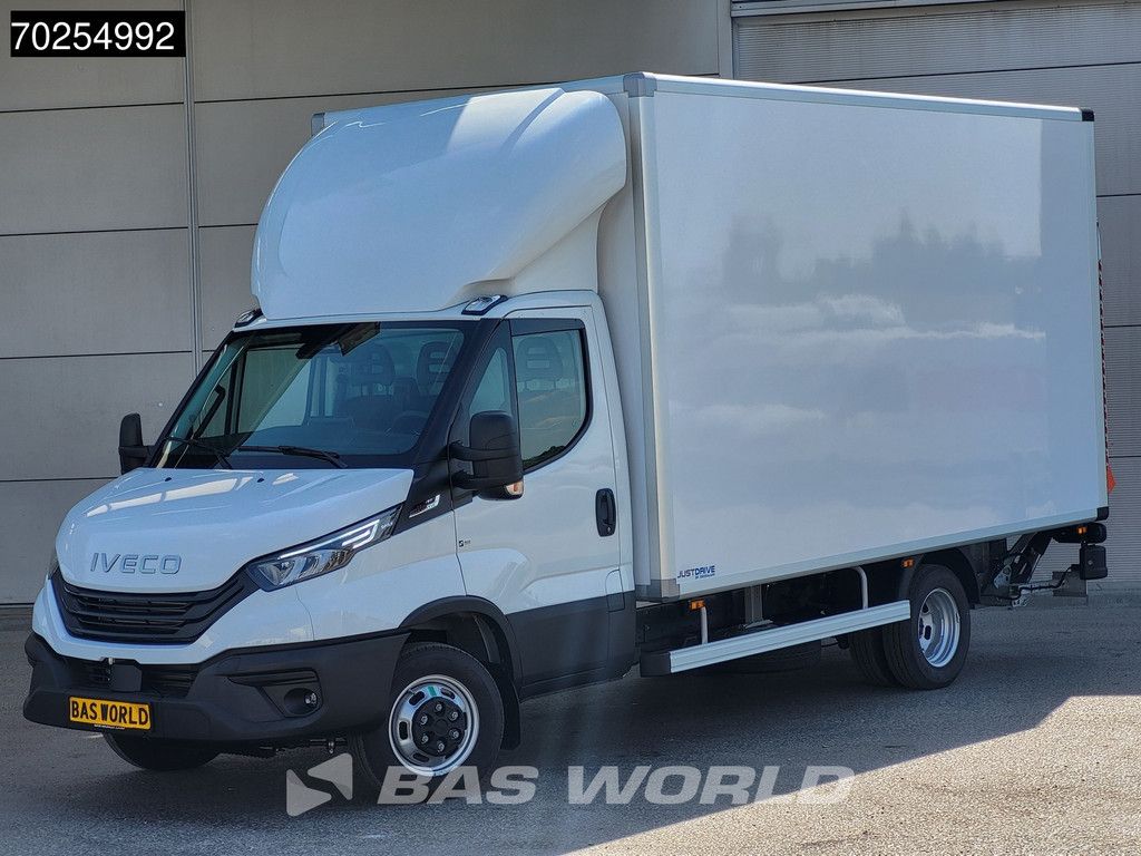 Iveco Daily 35C18 3.0L Automaat Luchtvering Zijdeur Laadklep Bakwagen Navi LED Koffer Gesloten laadbak Bakwagen 22m3 Airco Cruise control