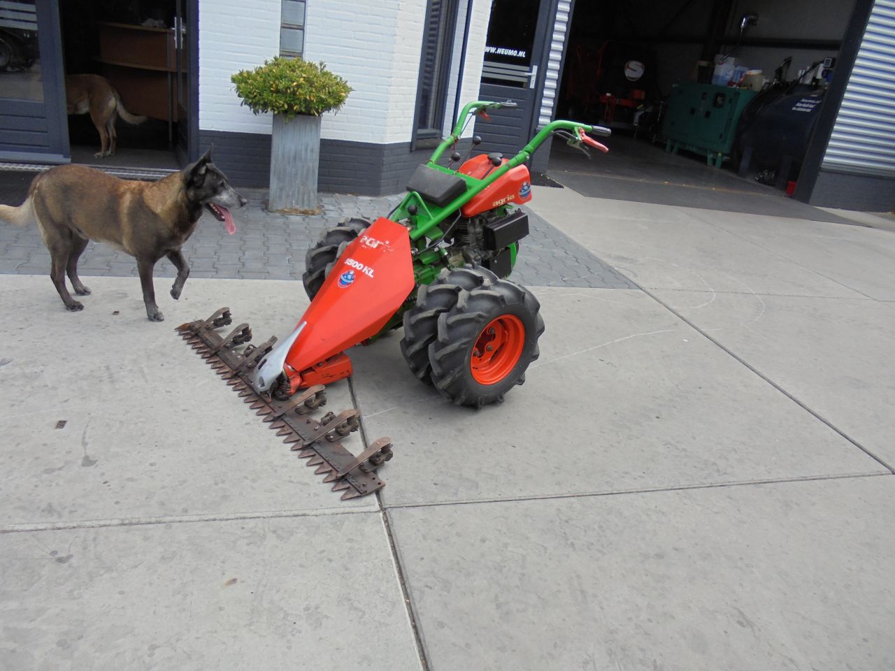 Agria 5500KL met messenbalk,balkmaaier