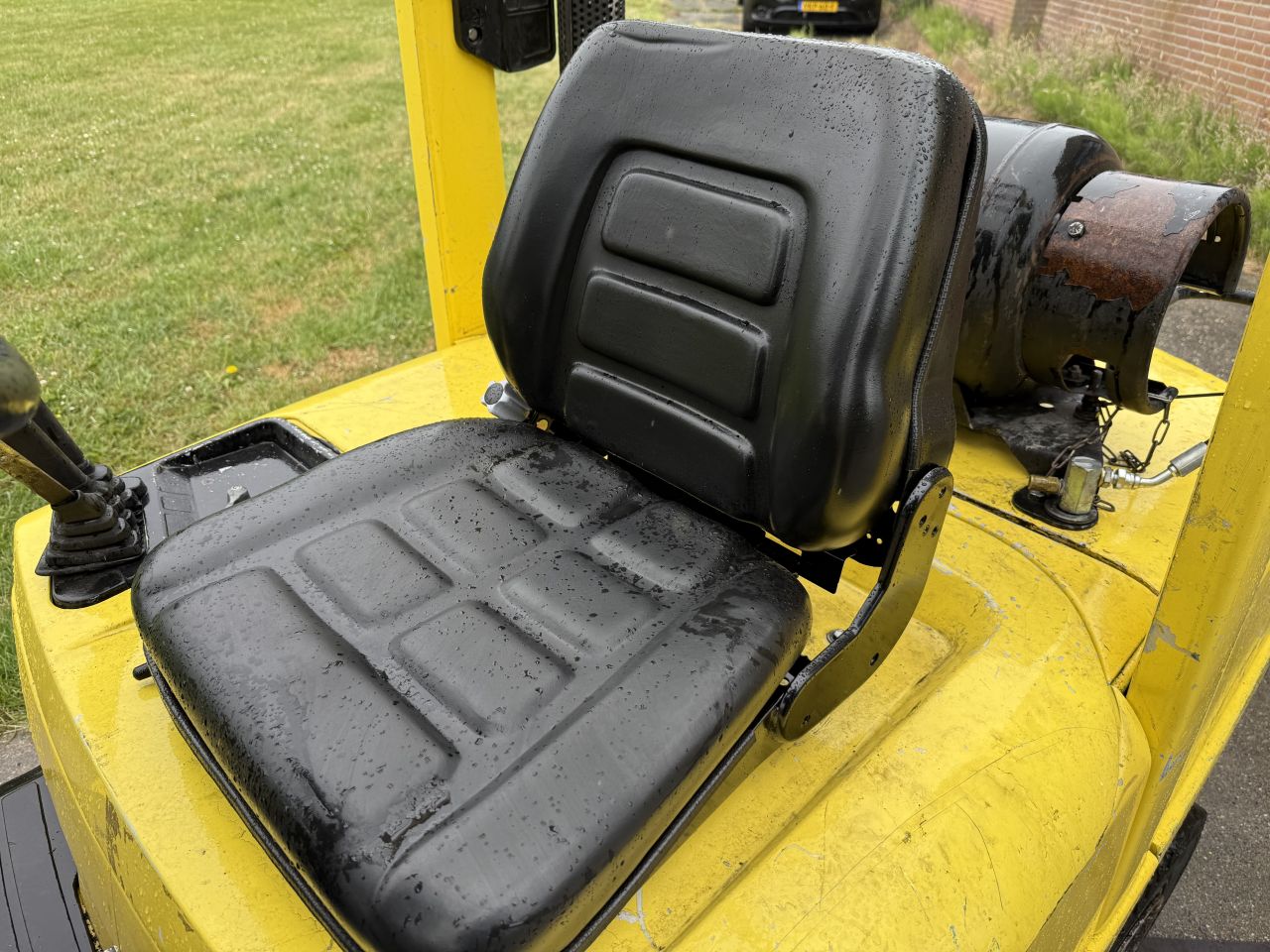 Hyster 3 tonner XM lpg heftruck triplo 4.9M sideshift