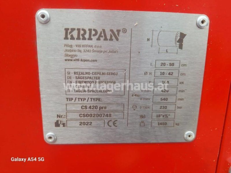 Krpan CS 420 PRO + MD 500