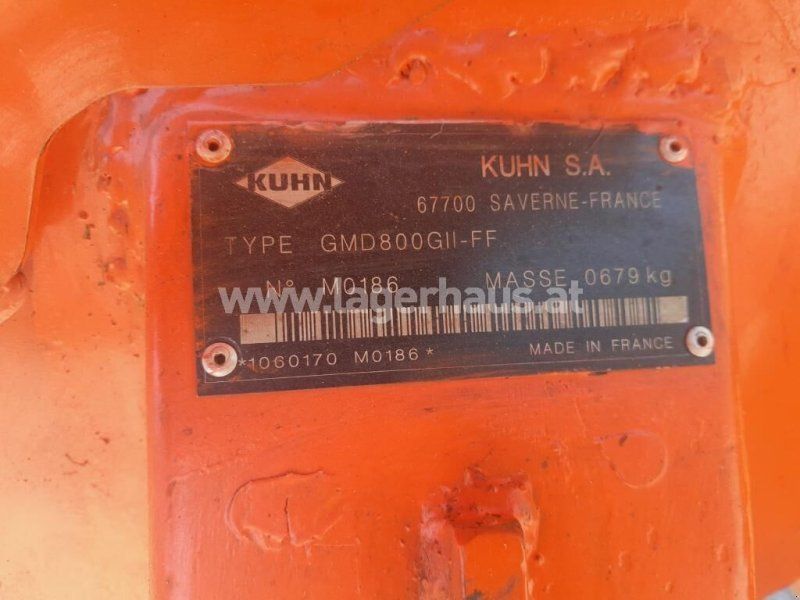Kuhn GMD 800 G II