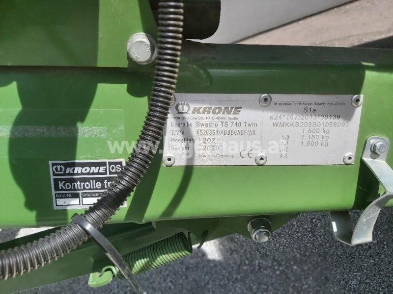 Krone SWADRO TS 740 TWIN