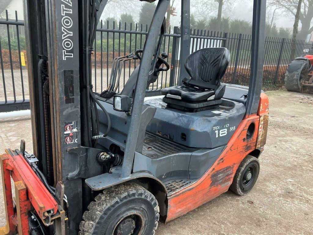 Heftruck Toyota 02-8FDF18 Diesel 1750kg 4.3m 2011