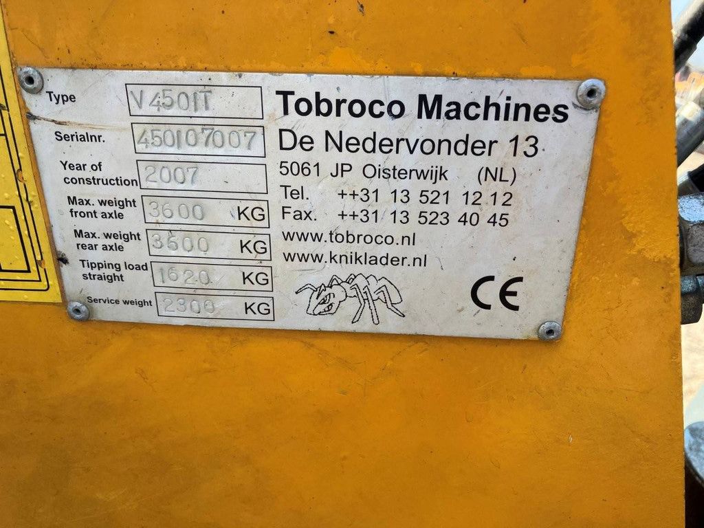 Wiellader Giant V4501T Diesel 2007
