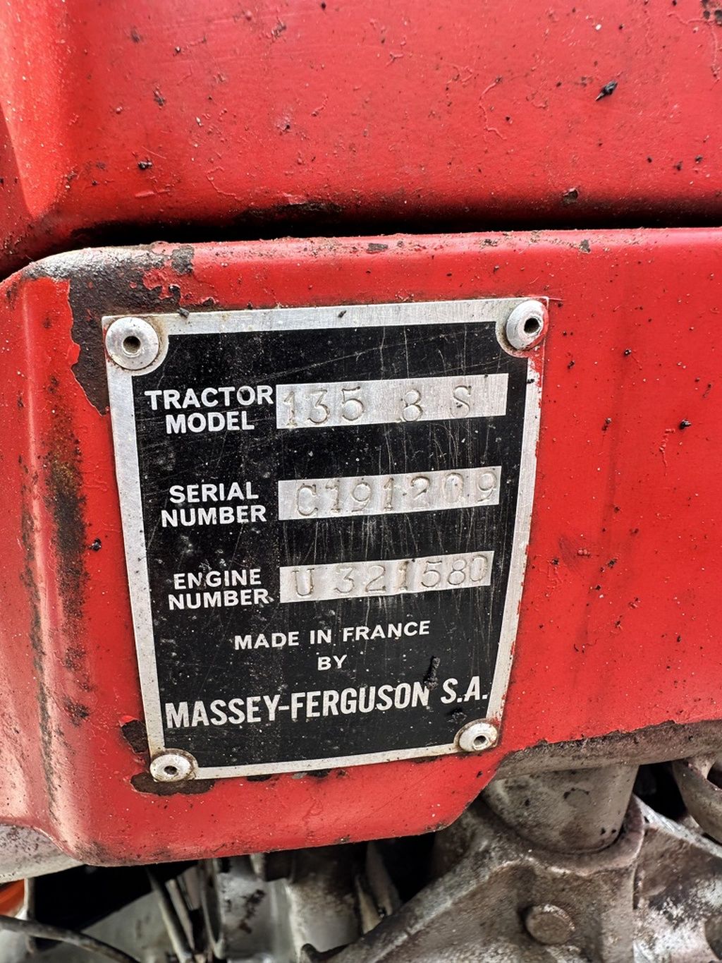 Massey Ferguson 135