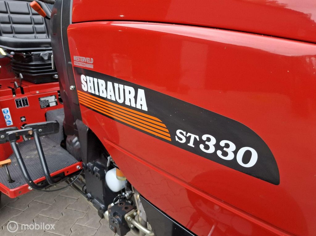 Gebruikte Shibaura ST330 mini tractor 30Pk kenteken