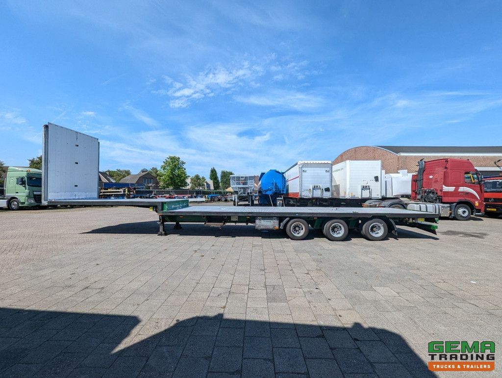 Pacton SXD3 3-Achs - Semi-Tieflader - Hydr. Stützbeine - Tränenblechboden