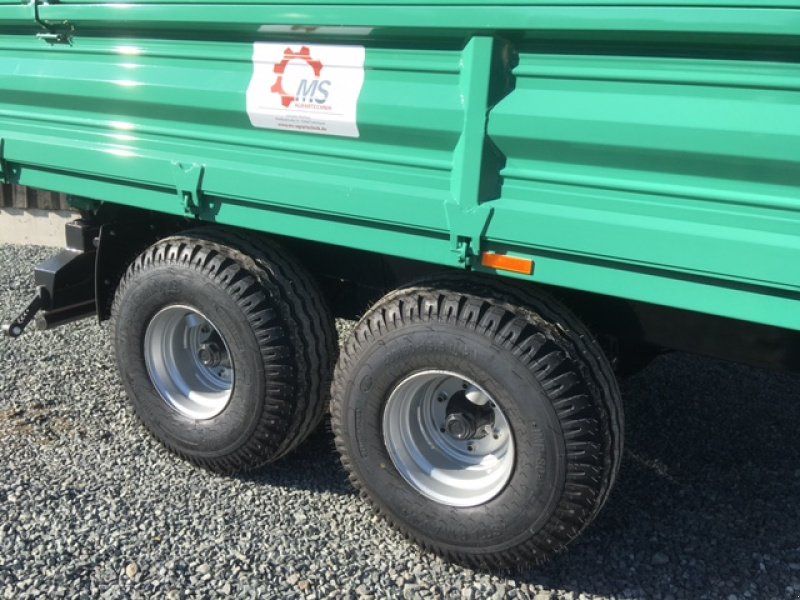 MS 13t Druckluft 40 Kmh Tandem Kipper