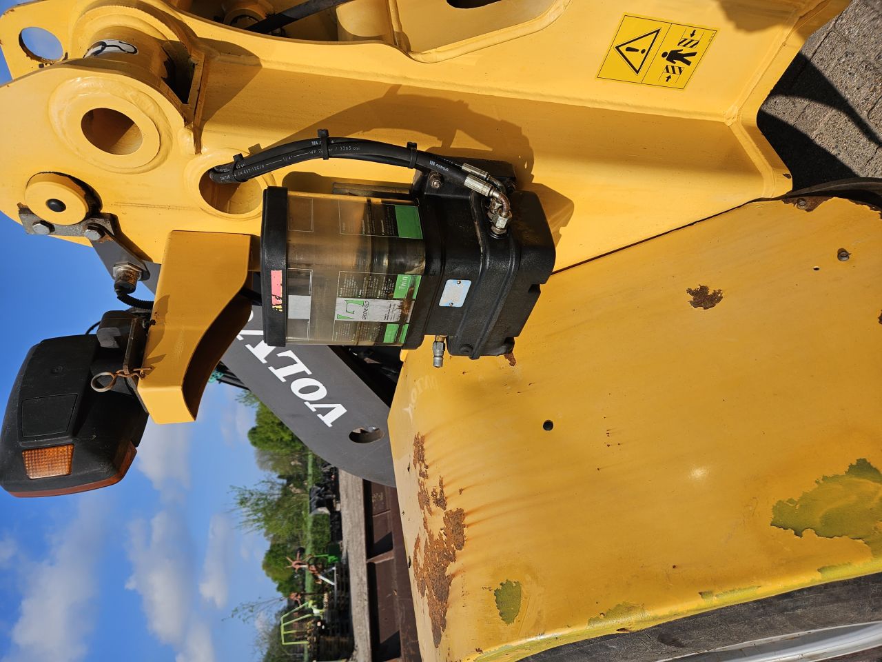 Shovel wiellader loader volvo l45b