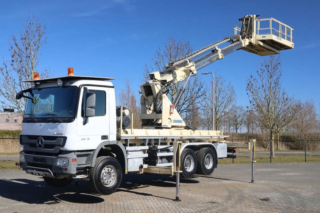 Mercedes-Benz Actros 2636 6X4 | TUNNEL PLATFORM | REMOTE DRIVING