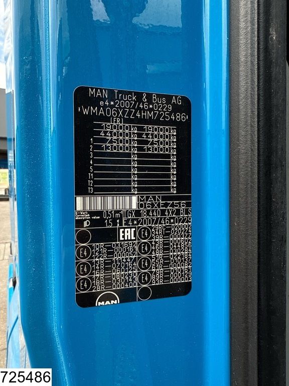MAN TGX 18 440 EURO 6, Standairco