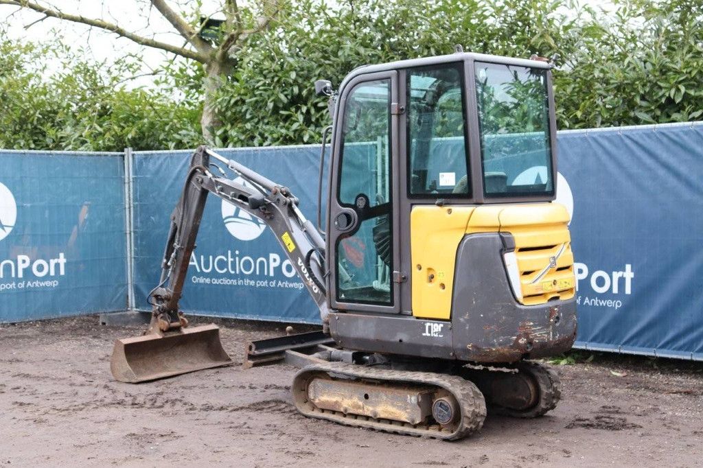 Mini excavator Volvo EC18C Diesel 2014