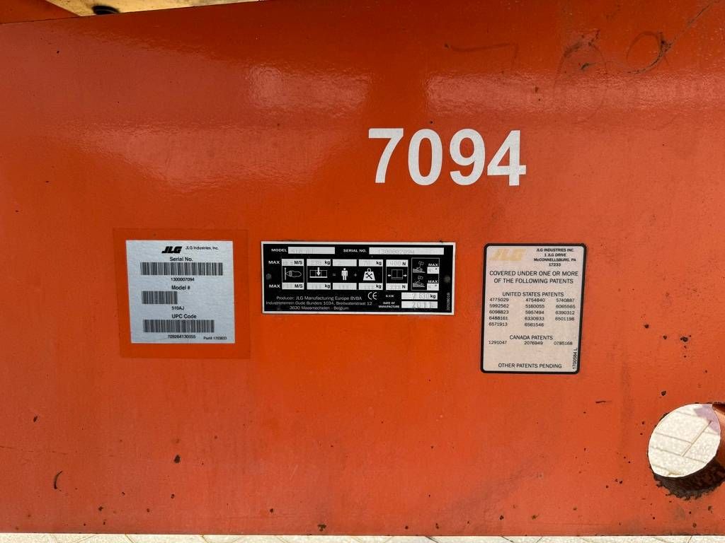 Articulating boom lift JLG 510AJ Diesel 17.81m 2011