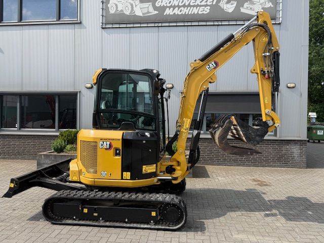 CAT 303.5CR bj10-2021 3700kg Minigraver Minikraan FULL OPTION
