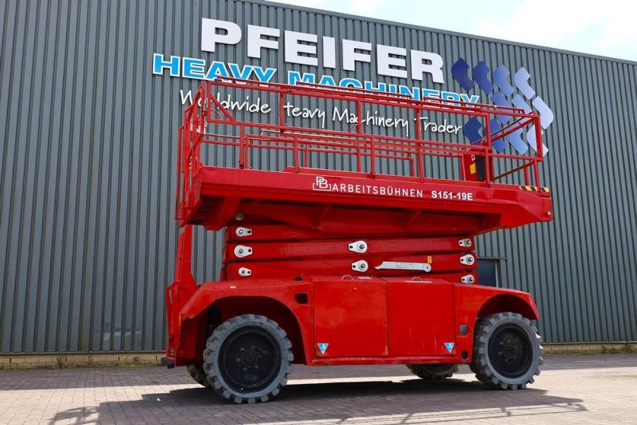 PB LIFT S151-19E 4x4 Electric, 4x4 Drive, 15m Working
