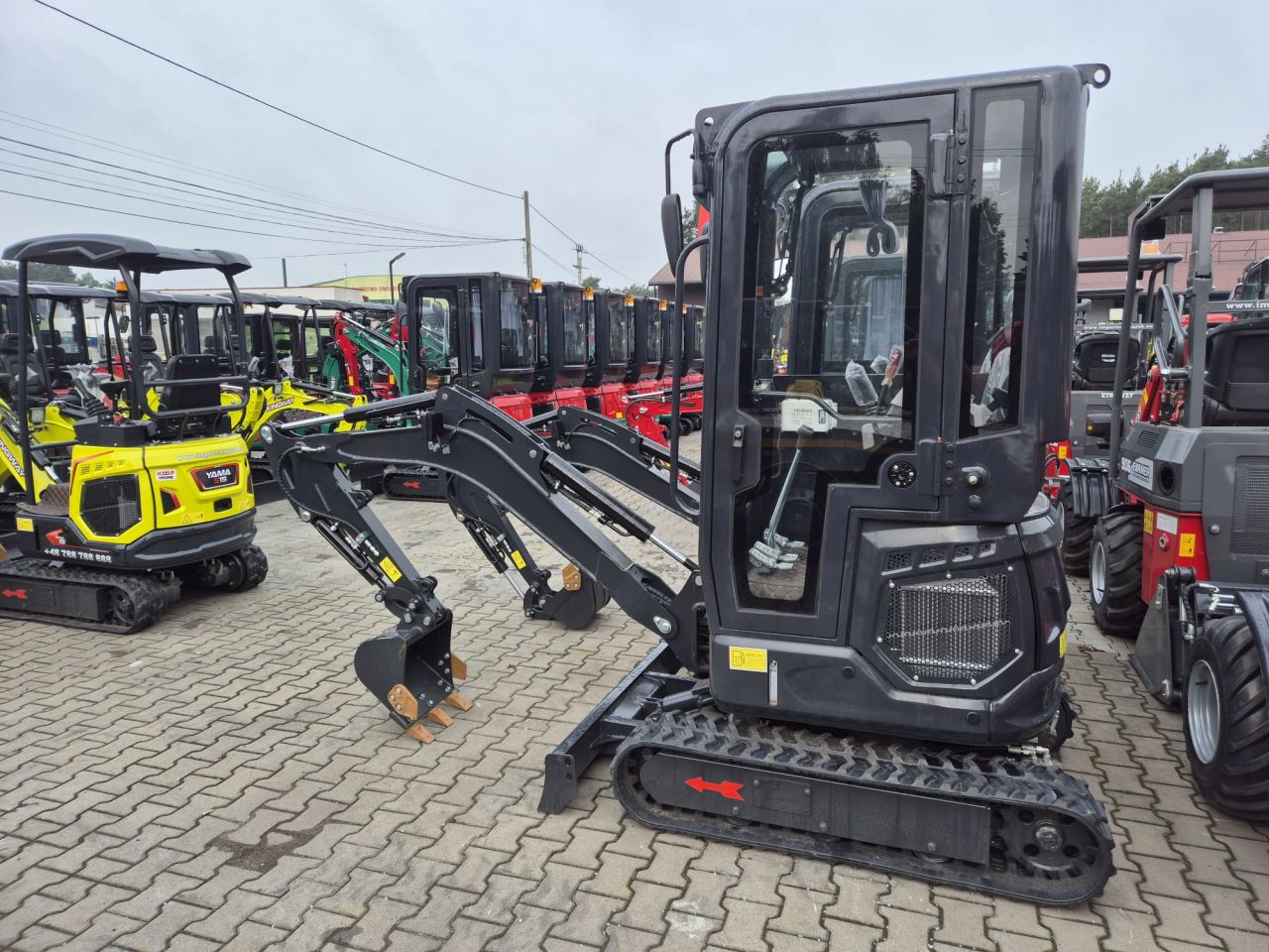 YAMA S15 K minigraafmachine Kingway cabine GARANTIE