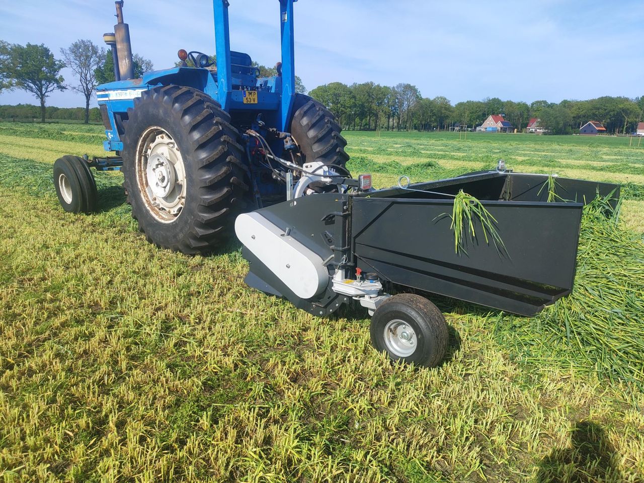 Talex zwad/strokeerder trommelschudder met schuinstelling