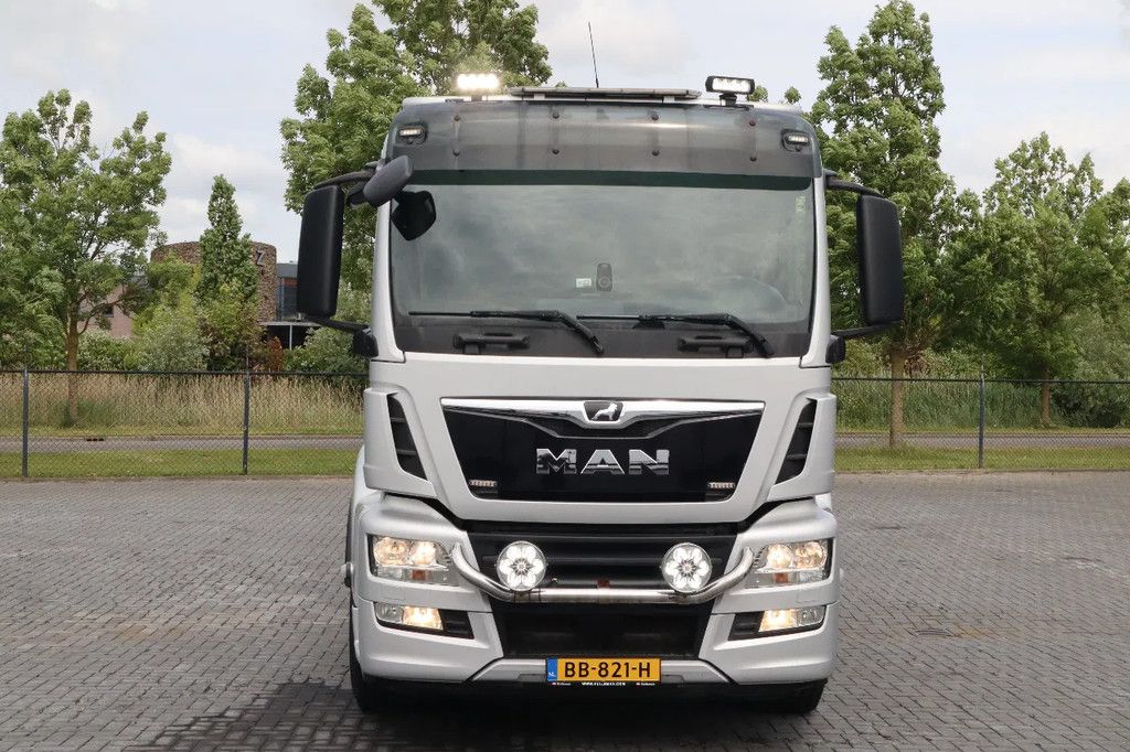 MAN TGS 35.500 8X2*4 | MACHINE TRANSPORT | MASCHINEN | WINCH | REMOTE