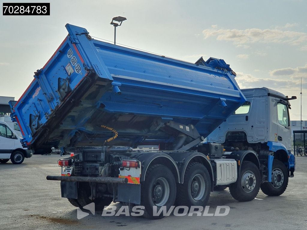 Mercedes Arocs 3243 8X4 14m3 2-side tipper Big-Axle Steelsuspension Navi Euro 6