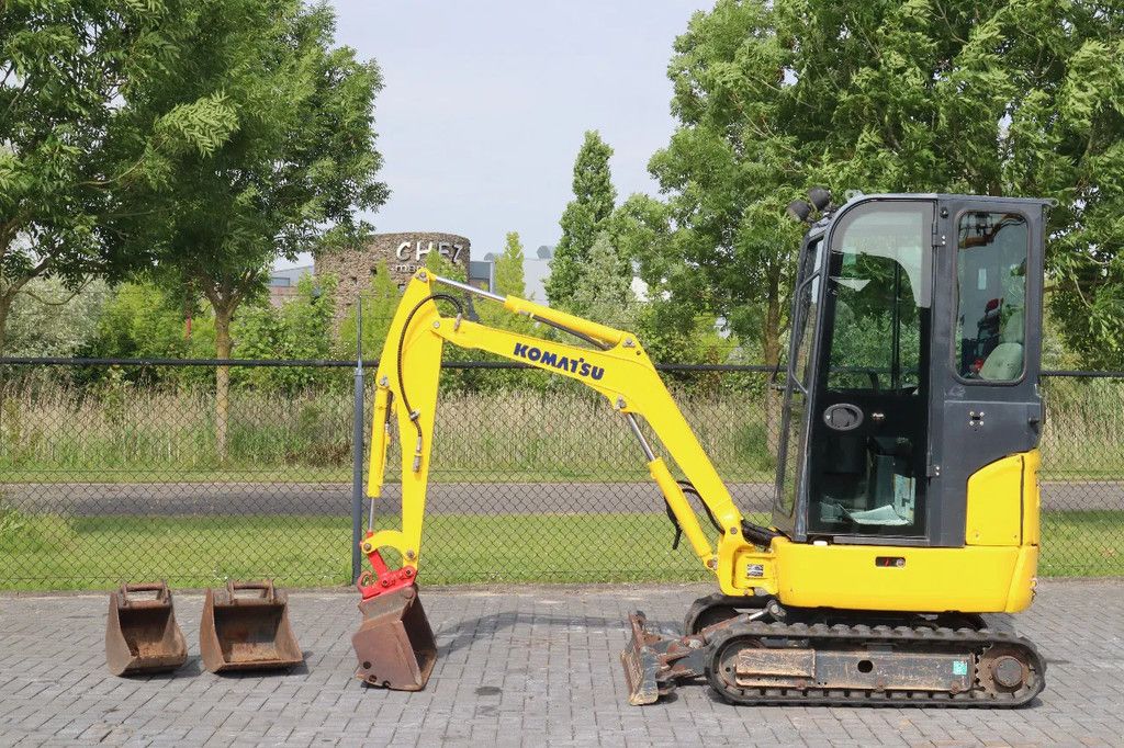 Komatsu PC16 R-3HS | 3X BUCKET | QUICK COUPLER | SWING BOOM
