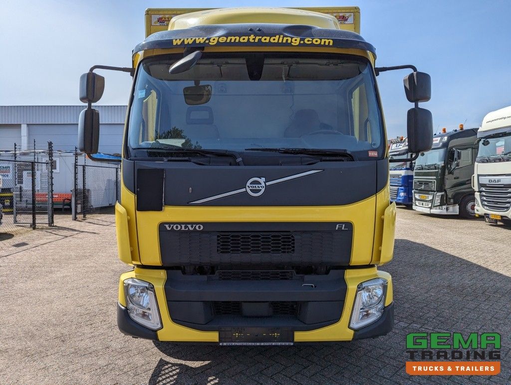 Volvo FL 250 4x2 Daycab Euro6 14Ton - GeslotenBak 6M + Laadklep 2000KG - Zijdeuren