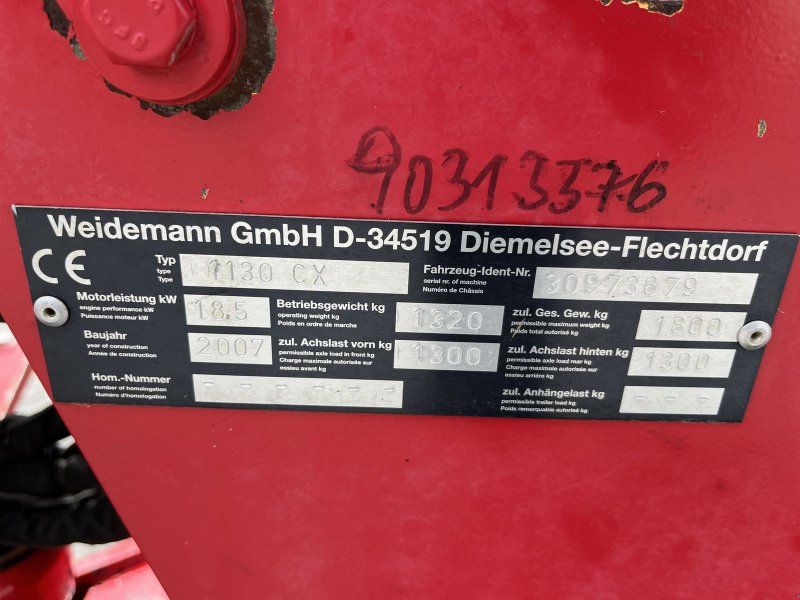Weidemann 1130CX30