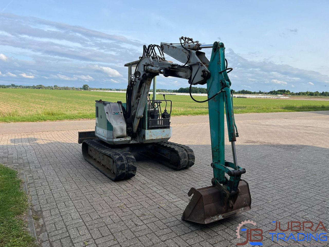 Komatsu PC38UU-1 Graafmachine Rups MARGE (Goed werkend!!)