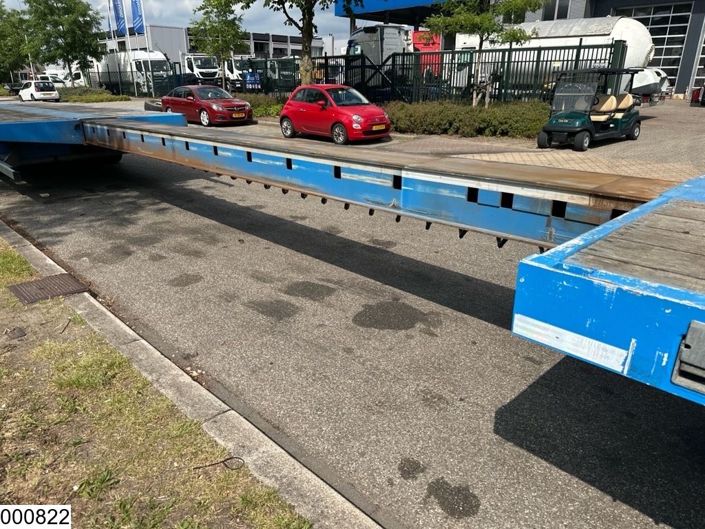 Nooteboom open laadbak 48.000 KG, 19,9 mtr, Steering axle