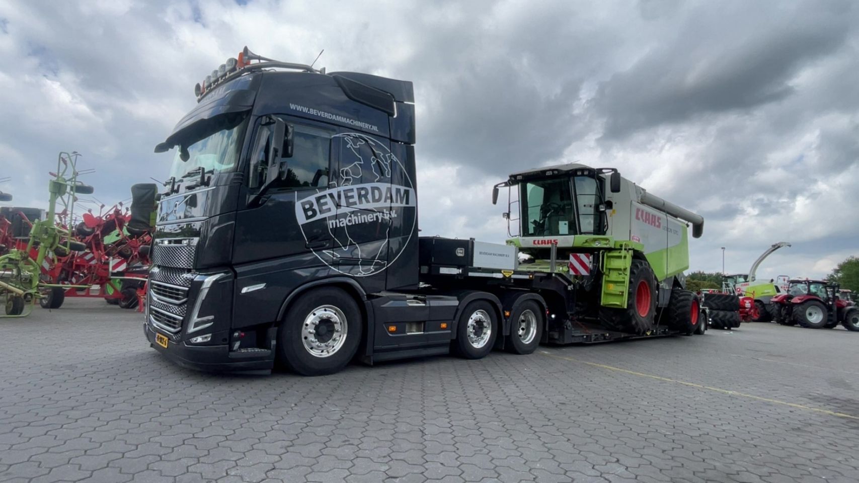 Volvo FH 500 + Broshuis combinatie te koop