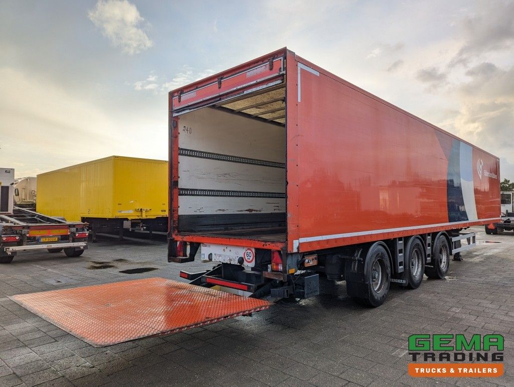 Renders ROC 12.27 N 3-Assen BPW X-Steering - Lift Axle - Closed Body - Tail Lift 3000KG