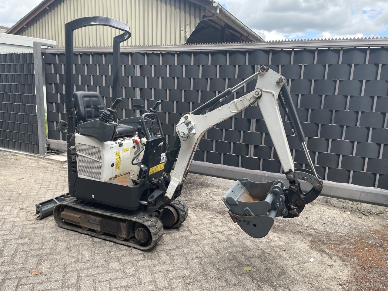 Bobcat E10 minigraafmachine hitachi doosan yanmar kubota