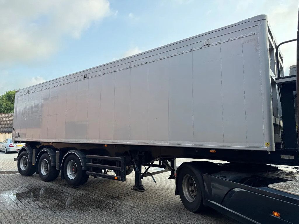 Stas SA345K 60m3 Vol-alu Klep deuren 10 tons assen Liftas Stuuras