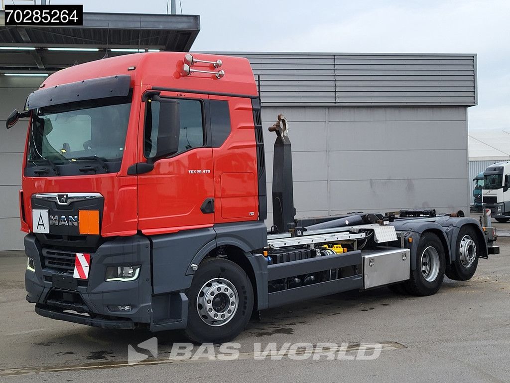 MAN TGX TGX26.470 6X2 21 Tonnes VDL hooklift ADR Retarder Lift+Lenkachse ACC Navi Euro 6