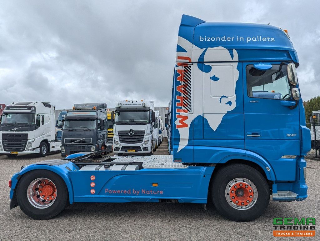DAF XF 480 FT 4x2 SuperSpaceCab Euro6C - Double tanks - Navi - Side skirts - TOP!