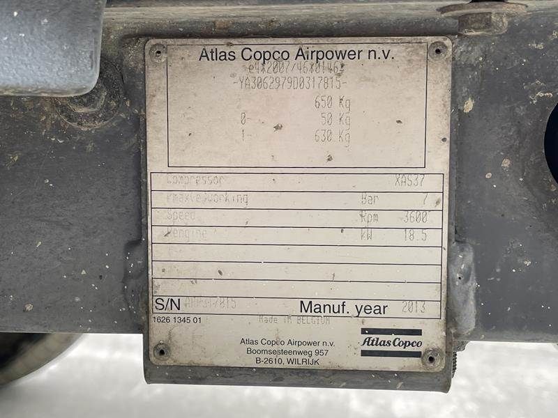 Atlas Copco XAS 37 KD