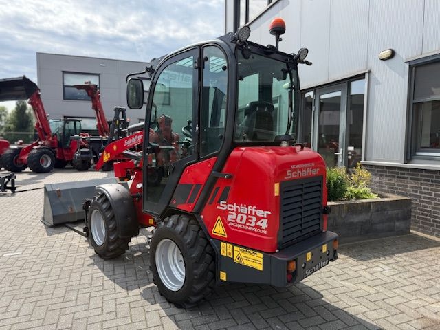 Schaffer 2034S CABINE 20km/h 650uur Minishovel Kniklader NWST