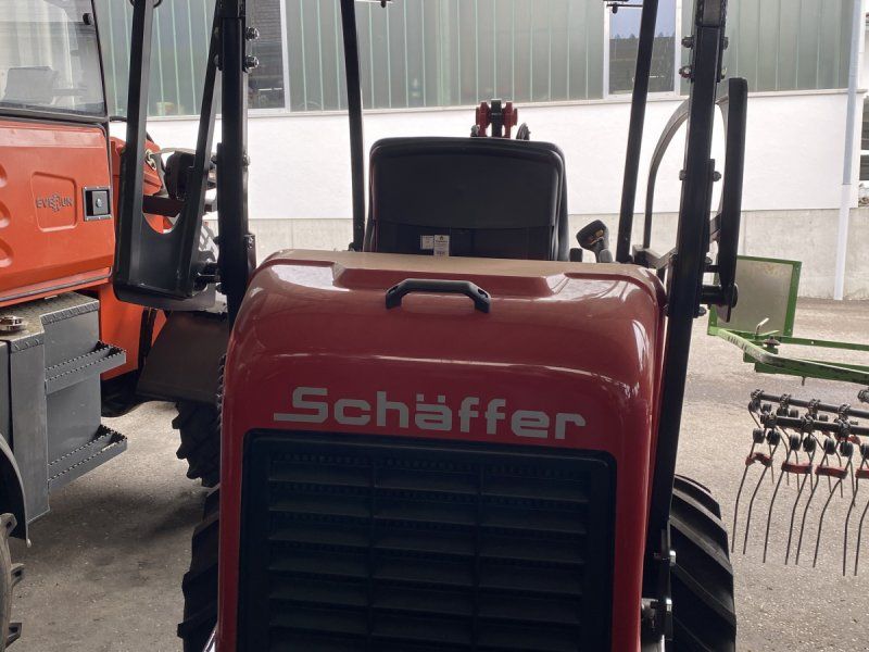 Schäffer 2630, verlängerter Hubarm, Abverksaktion, Vorführmaschine